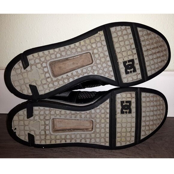 DC Skate Shoes Ryan Villopoto Sneakers Men's Size 7 Black Grey Green Y2k Skater - Picture 9 of 10